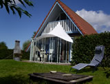 Lauwersmeer Ferienhaus mit Sonnensegel