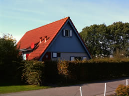 Ferienhaus in Friesland hinter der Buchenhecke