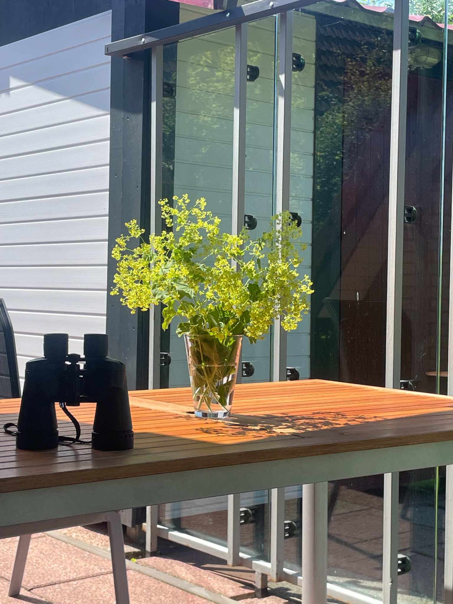 Terrasse mit Esstisch